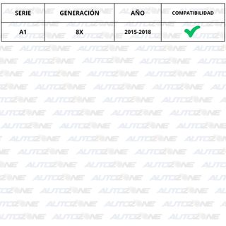 Emblema S1 cromado para parrilla original Audi S1