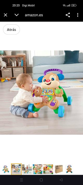 Correpasillos andador cachorro Fisher-Price