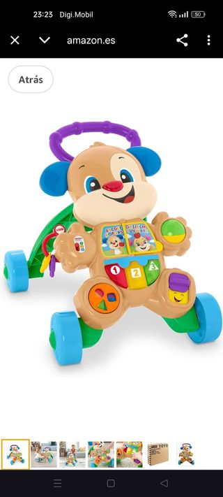 Correpasillos andador cachorro Fisher-Price