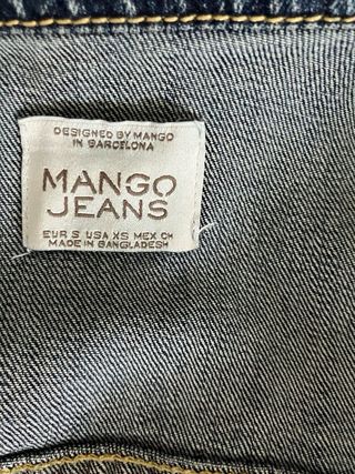 Cazadora vaquera Mango azul