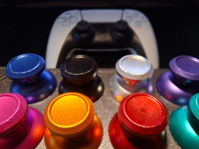 Joystick metálicos PS5