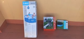 Piscina Bestway Steel Pro 2.44m