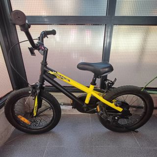 Bicicleta Niño 16" Nera Gialla.