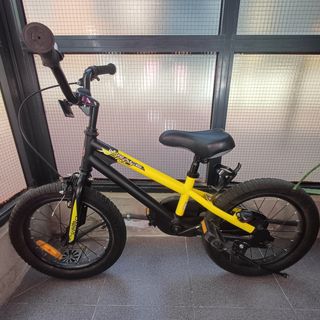 Bicicleta Niño 16" Nera Gialla.
