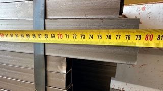 Tubos acero 25x25x1mm - 790mm