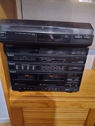 Minicadena Sony vintage