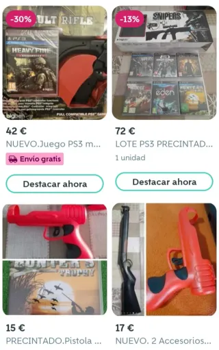 NUEVO.PACK PS3 Hunter's Trophy + Ball Trap