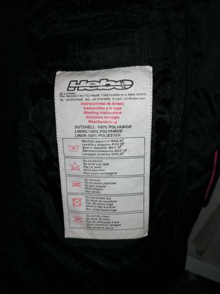 Chaqueta moto Hebo hombre