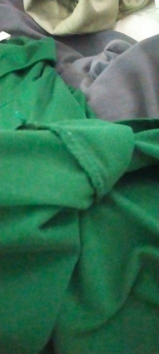 Maglione verde collo alto donna