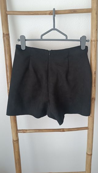 Falda pantalón Zara negra