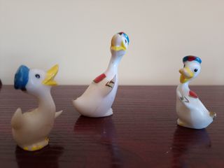 Preciosos perritos y patitos de cristal