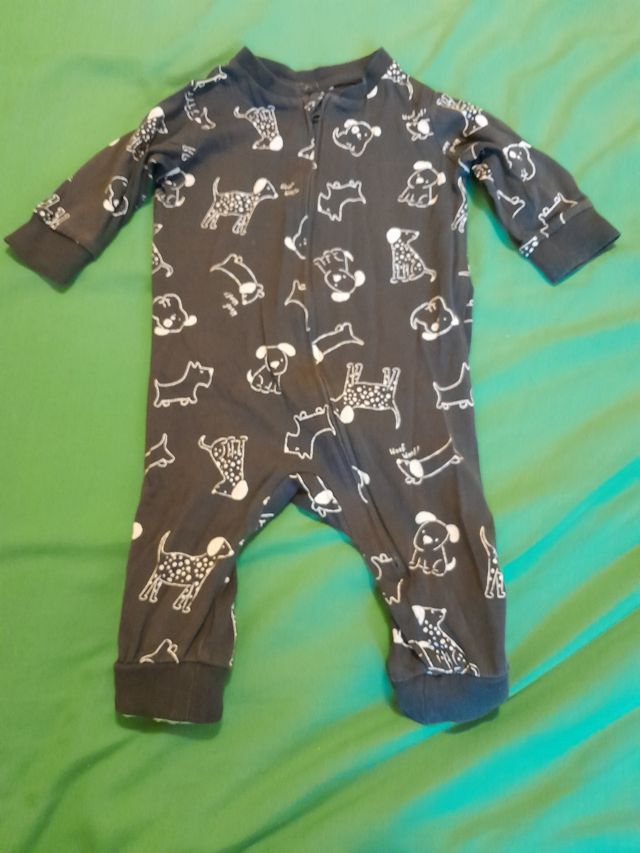 Pijama bebé - Mono perritos Talla 3 -6