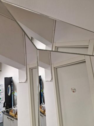 Espejo biselado grande 2x1m