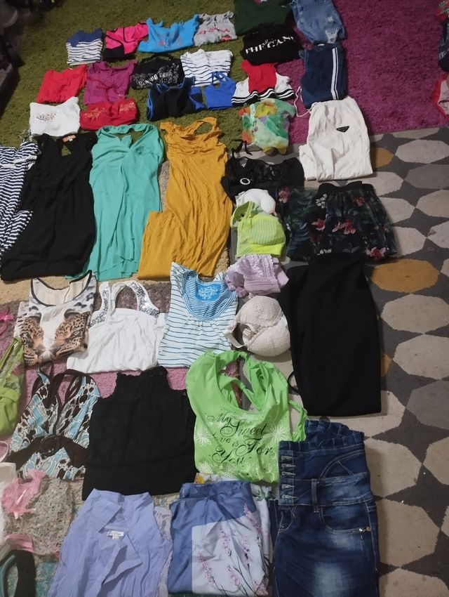 Lote ropa mujer SM multicolor