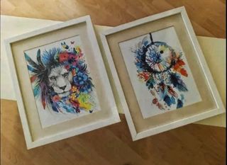 2 Cuadros decorativos - Pinturas