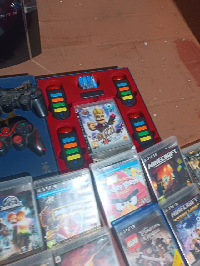 PS3 (PlayStation 3) + 20 juegos