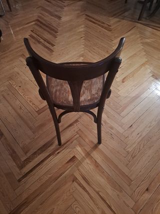Silla Thonet vintage madera