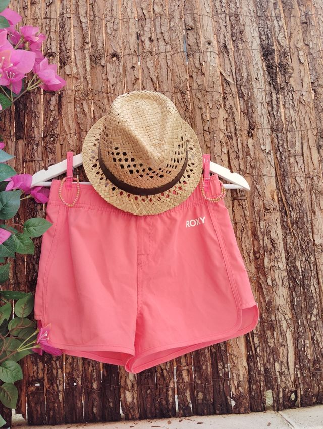 Shorts Roxy rosa de agua o piscina - Talla XS