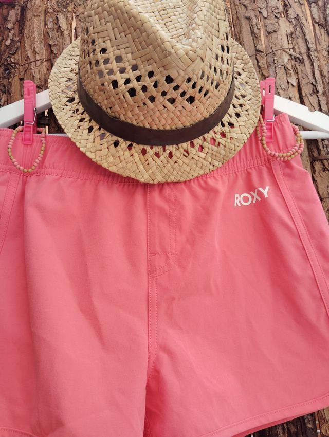 Shorts Roxy rosa de agua o piscina - Talla XS