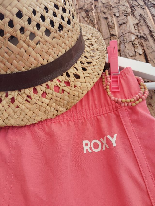Shorts Roxy rosa de agua o piscina - Talla XS