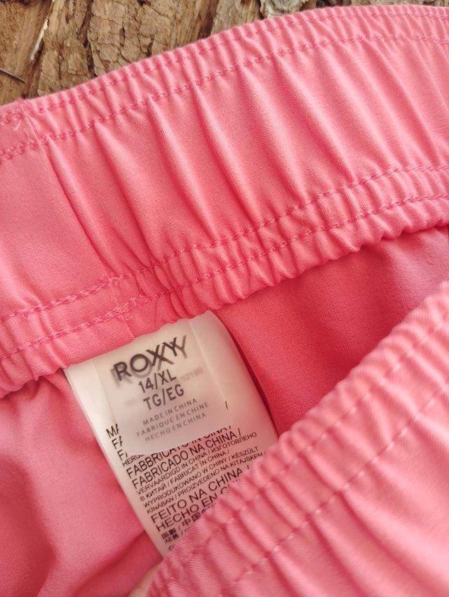 Shorts Roxy rosa de agua o piscina - Talla XS