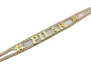 pulsera oro 18k