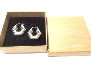 argollas plata 925mm