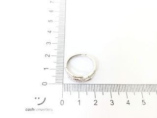 anillo plata 925mm con piedra con circonita