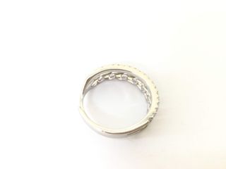 anillo plata 925mm con piedra con circonita