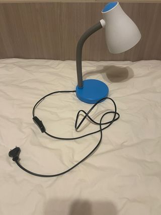 Flexo escritorio azul - Lámpara escritorio