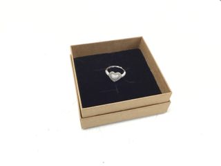 anillo plata 925mm con piedra con circonita
