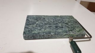 Tábua de Queijo em Mármore Verde