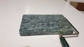 Tábua de Queijo em Mármore Verde