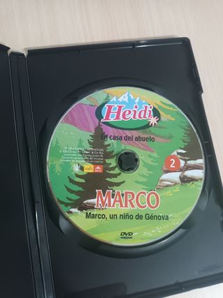 DVD Número 2 de Heidi y Marcos