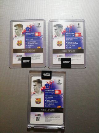 Topps Total Football: Numeradas Casado Barcelona