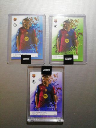 Numeradas Fermin Barcelona Topps total football 