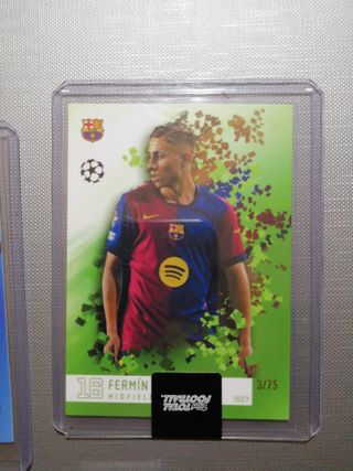 Numeradas Fermin Barcelona Topps total football 