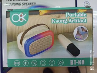 Altavoz Karaoke con Luces LED