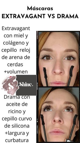 Máscara de pestañas Extravagante y Drama