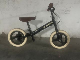 Bicicleta aprendizaje niño