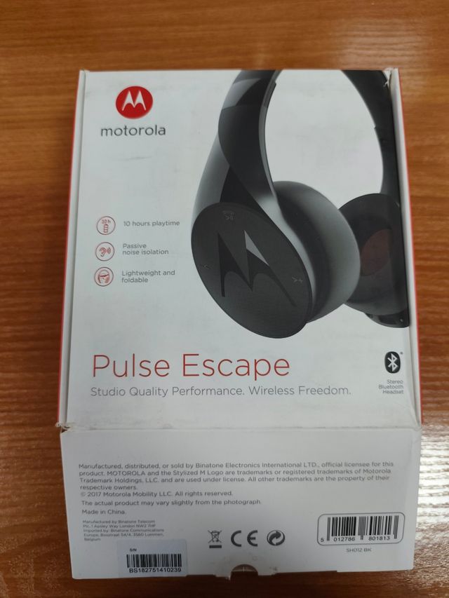 Auriculares Motorola Pulse Escape