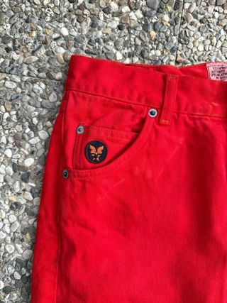 Jeans Avirex rossi tg.S vintage