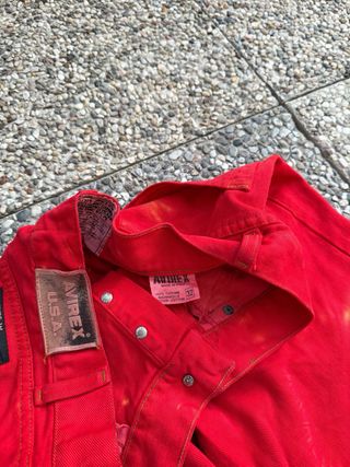 Jeans Avirex rossi tg.S vintage