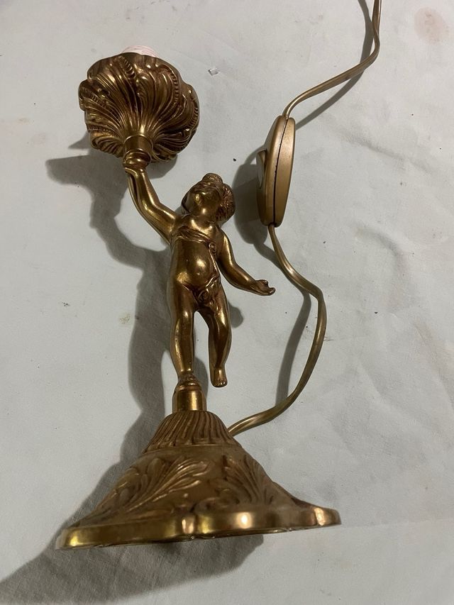 Lampada in stile antico bronzo