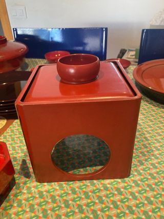 Rebaja !!! lote cuencos y variados  laca japonesa