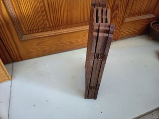 Biombo antiguo de madera