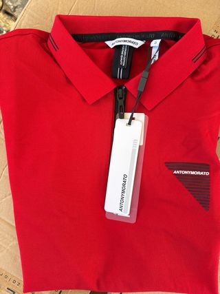 Polo Antony Morato rossa tg.S - sale off 50