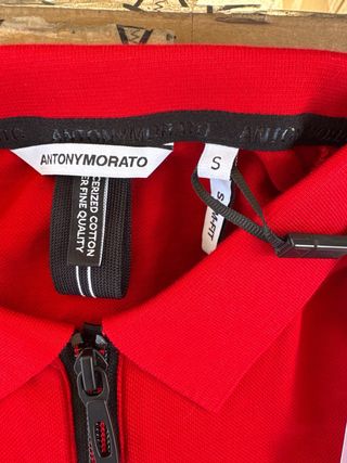 Polo Antony Morato rossa tg.S - sale off 50