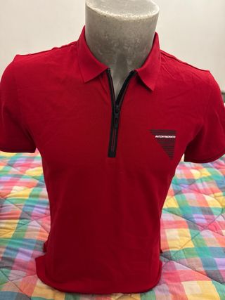 Polo Antony Morato rossa tg.S - sale off 50