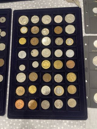 Colección monedas variadas